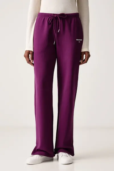 Trussardi  pantaloni de trening pentru femei cu bumbac