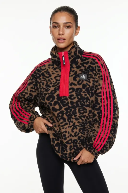 Vector Half-Zip Fleece Pullover - LEOP - XS
